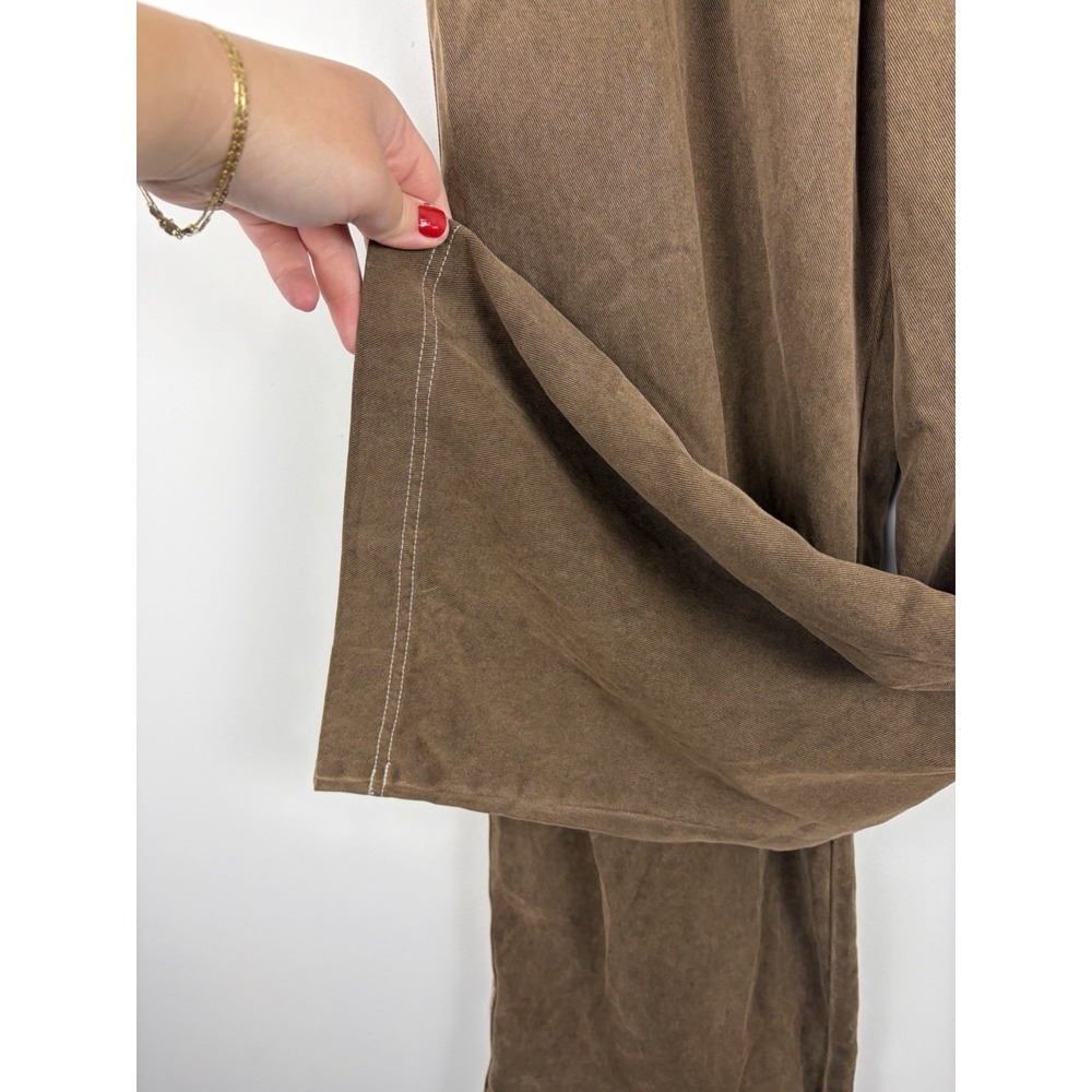 Rodebjer Eileen Ranch Cotton Pants in Dark Brown Size M EUC - Picture 5 of 11